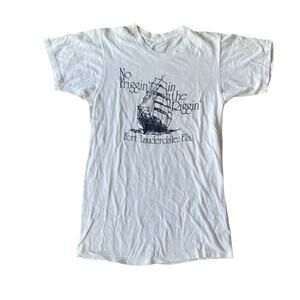 Vintage Fort Lauderdale Friggin Riggin tee large